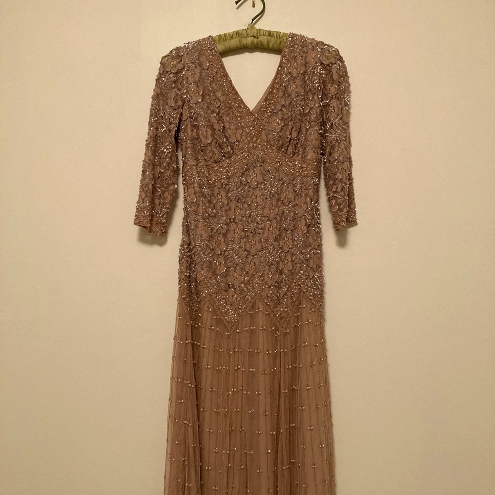 Vintage inspired mother of the bride dress